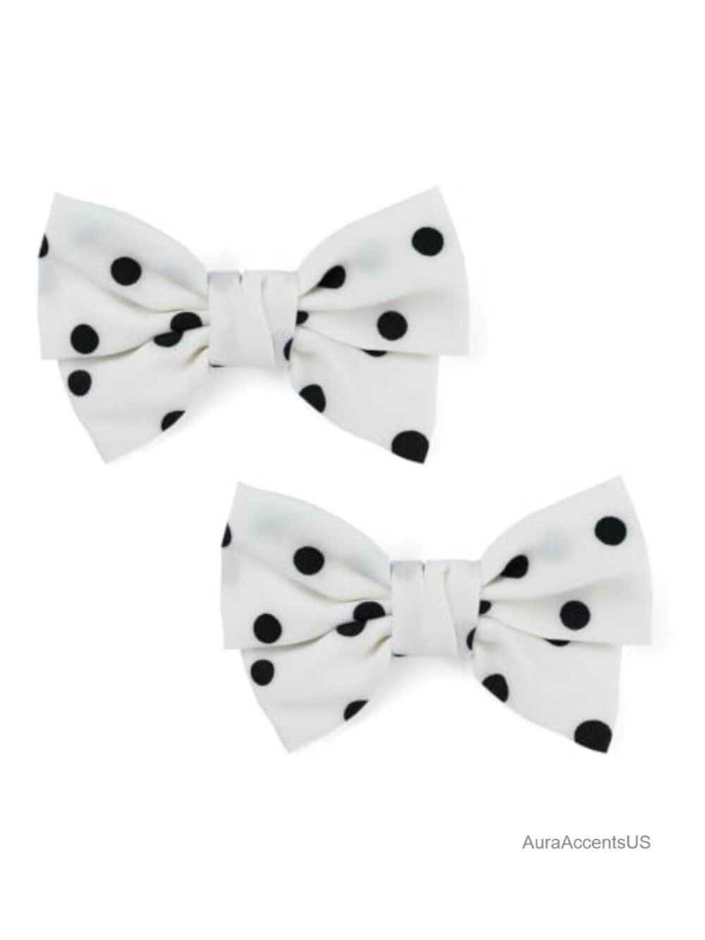 Satin Bow Shoe Clips Pair, Cute Buckle Charm for Heels Bags Hats, Wedding Party